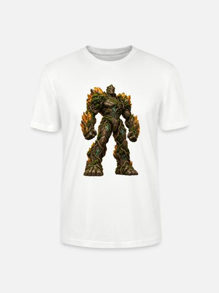 Waldstein Goliath: Kristallranken - Stanley/Stella Unisex Bio-T-Shirt CRAFTER - Weiß