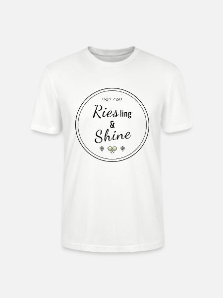 Riesling & Shine - Stanley/Stella Unisex Bio-T-Shirt CRAFTER - Weiß