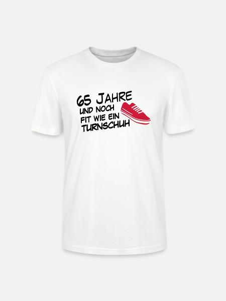 65 turnschuh - Stanley/Stella Unisex Bio-T-Shirt CRAFTER - Weiß