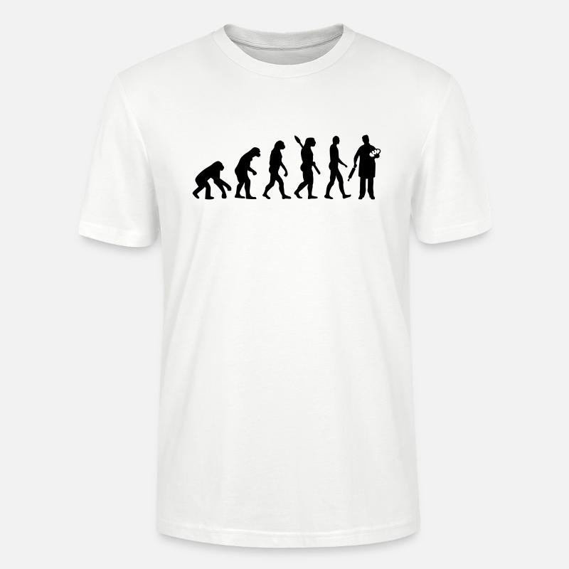 Évolution Boulanger - T-shirt bio CRAFTER Stanley Stella Unisexe - blanc