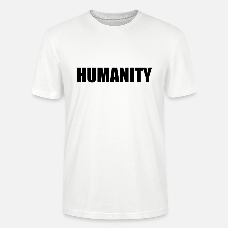 Humanité - T-shirt bio CRAFTER Stanley Stella Unisexe - blanc