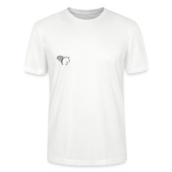 feather - Stanley/Stella CRAFTER Unisex Organic T-Shirt - white - Front - Alina (178cm) & Michal (187cm)