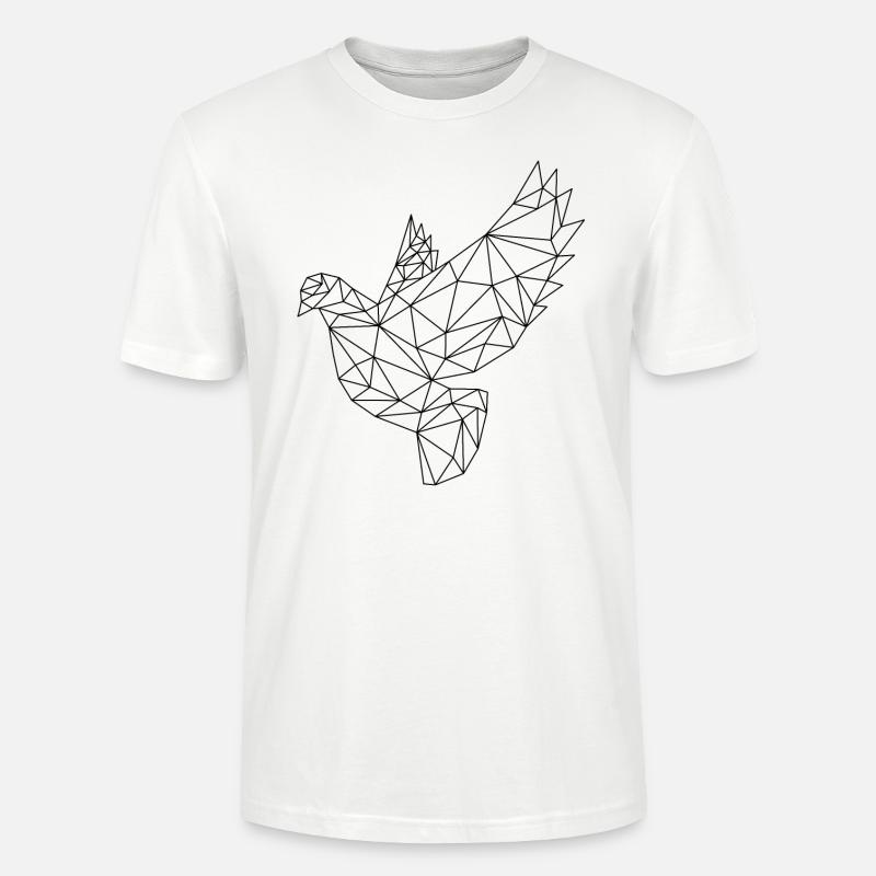 Taube - Stanley/Stella Unisex Bio-T-Shirt CRAFTER - Weiß
