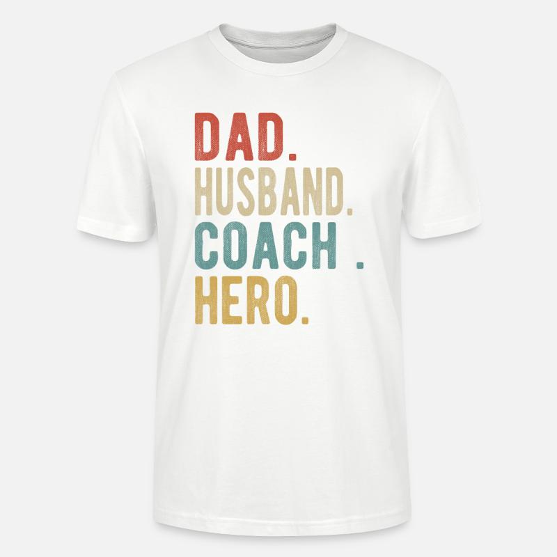 Coach Papa Ehemann Held - Stanley/Stella Unisex Bio-T-Shirt CRAFTER - undefined