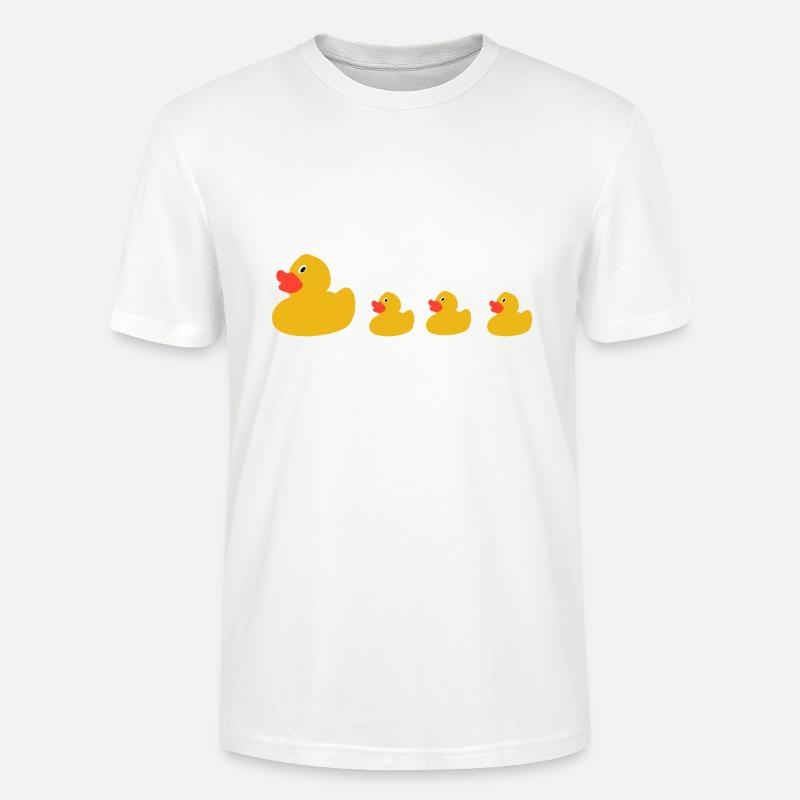 Entchen - Stanley/Stella Unisex Bio-T-Shirt CRAFTER - Weiß