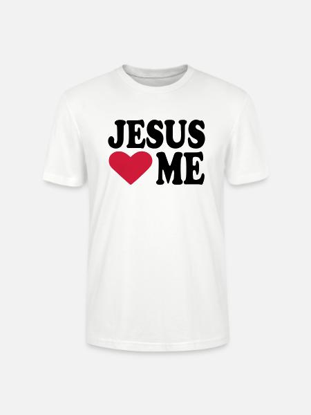 Jesus - Stanley/Stella CRAFTER Unisex Organic T-Shirt - white