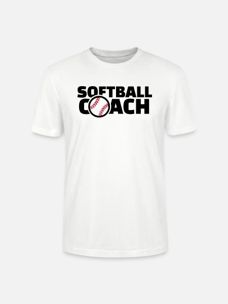 Softball - Stanley/Stella Unisex Bio-T-Shirt CRAFTER - Weiß