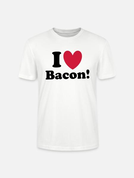 Bacon - Stanley/Stella Unisex Bio-T-Shirt CRAFTER - Weiß