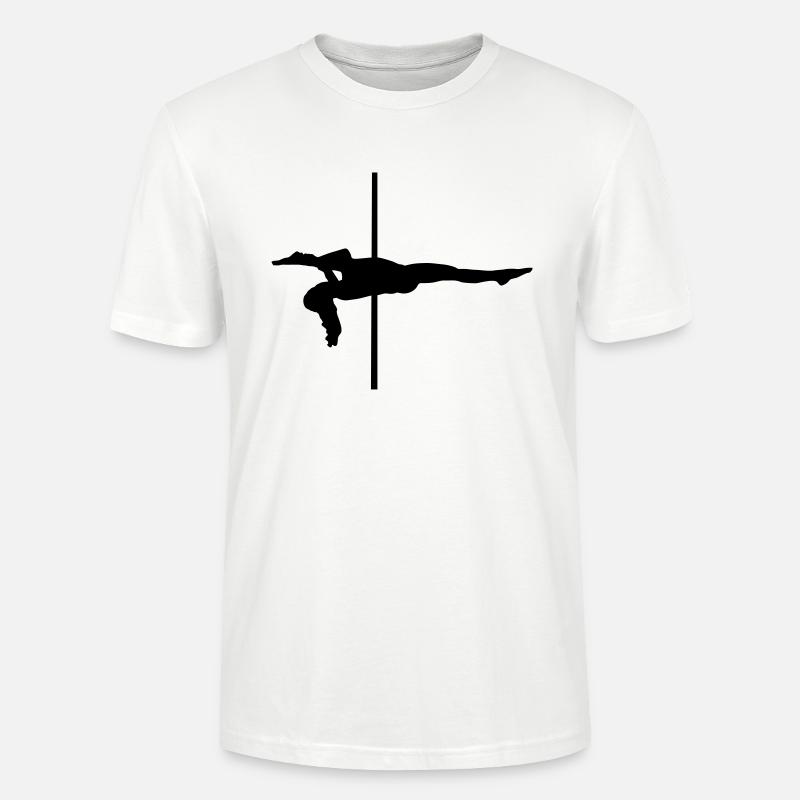 Pole Dance - Stanley/Stella Unisex Bio-T-Shirt CRAFTER - Weiß