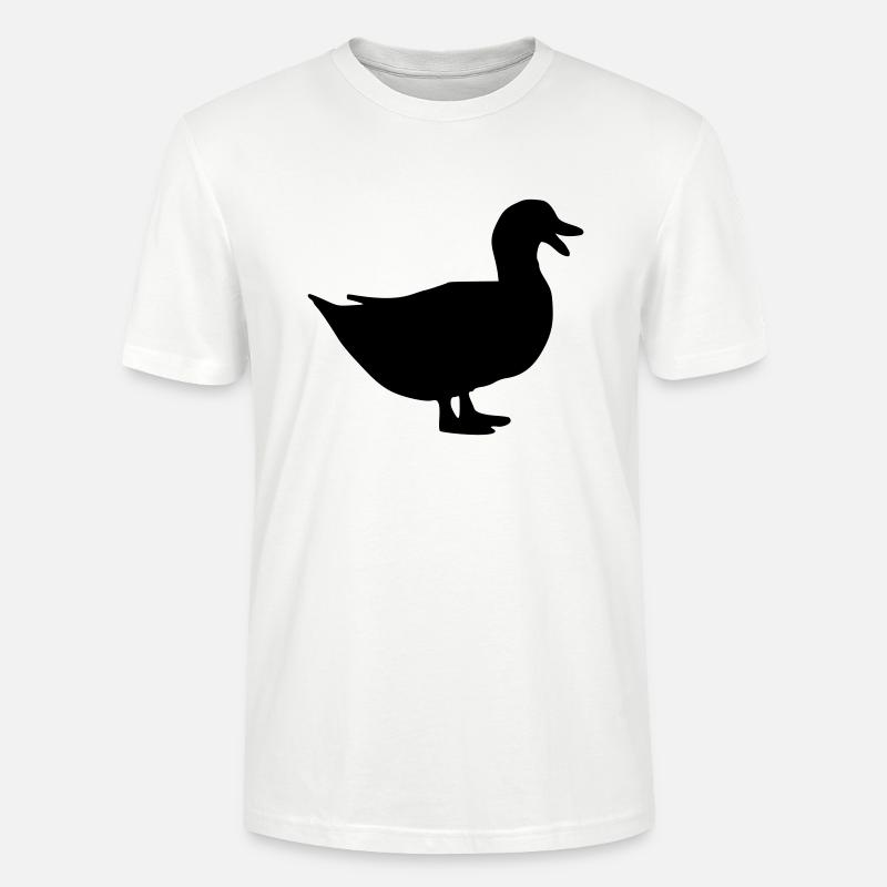 Canard - T-shirt bio CRAFTER Stanley Stella Unisexe - blanc