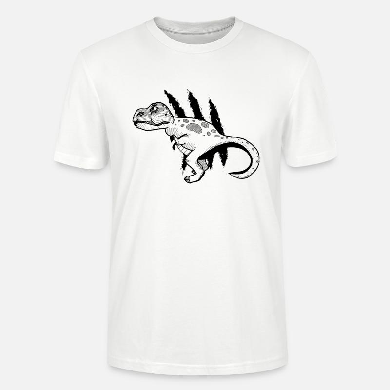 T-Rex - Stanley/Stella Unisex Bio-T-Shirt CRAFTER - Weiß