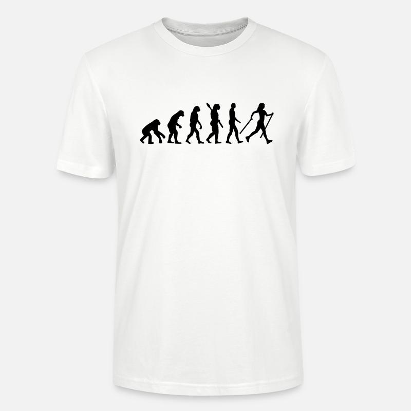 Evolution Nordic Walking - Stanley/Stella CRAFTER Unisex Organic T-Shirt - white