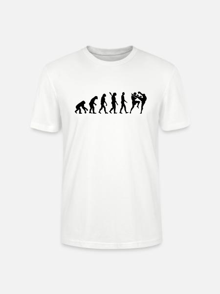 Muay Thai - Stanley/Stella Unisex Bio-T-Shirt CRAFTER - Weiß