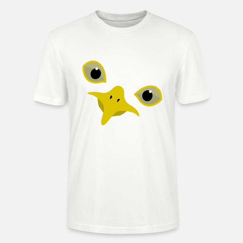 Möwe - Stanley/Stella Unisex Bio-T-Shirt CRAFTER - Weiß