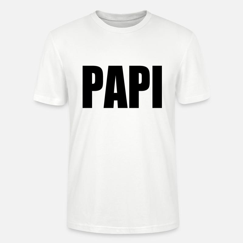 Papi - Stanley/Stella Unisex Bio-T-Shirt CRAFTER - Weiß