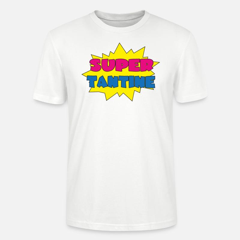 Super TANTINE - T-shirt bio CRAFTER Stanley Stella Unisexe - blanc