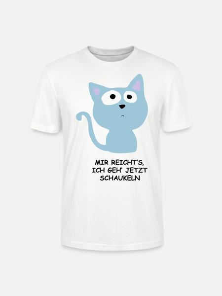 Swing Cat - T-shirt bio CRAFTER Stanley Stella Unisexe - blanc