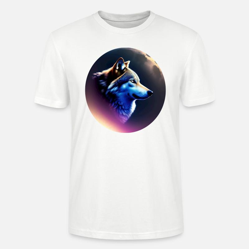 Wolf - Stanley/Stella Unisex Bio-T-Shirt CRAFTER - Weiß