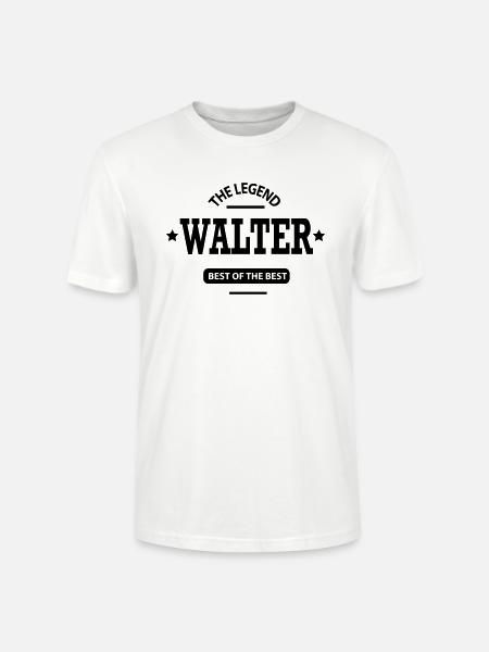 walter - Stanley/Stella Unisex Bio-T-Shirt CRAFTER - Weiß