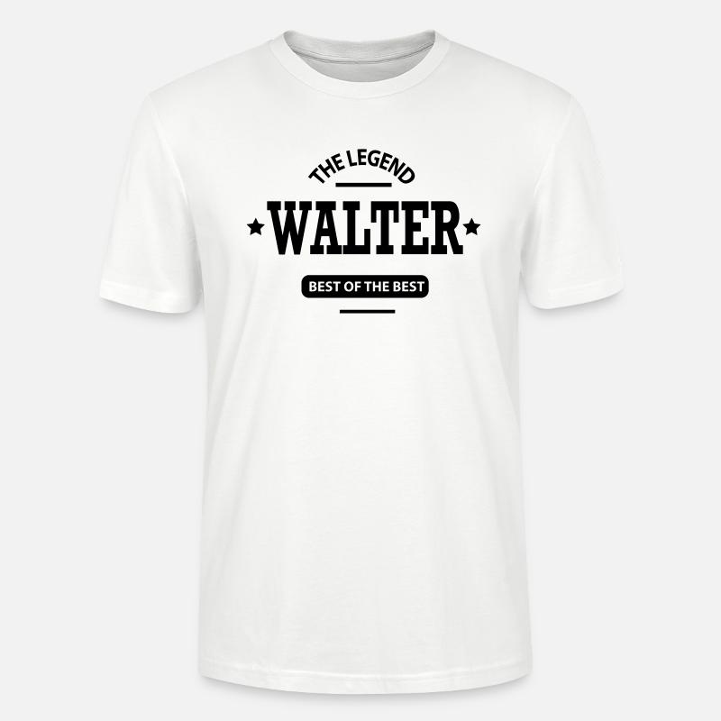 walter - Stanley/Stella Unisex Bio-T-Shirt CRAFTER - Weiß