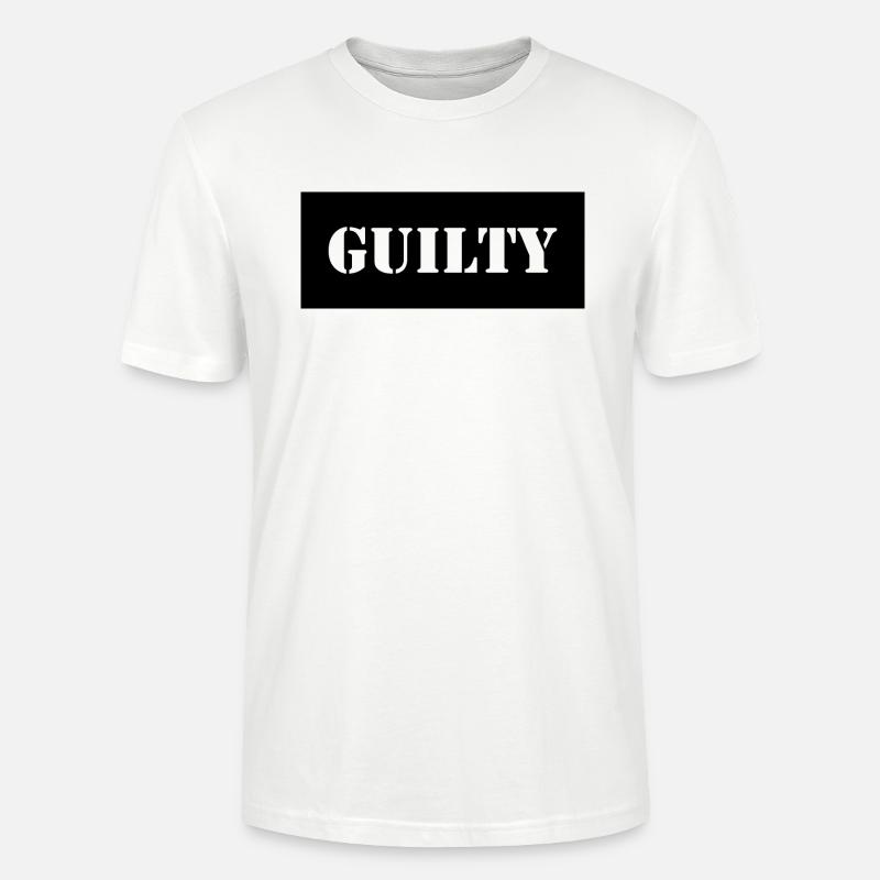 GUILTY - Stanley/Stella Unisex Bio-T-Shirt CRAFTER - Weiß