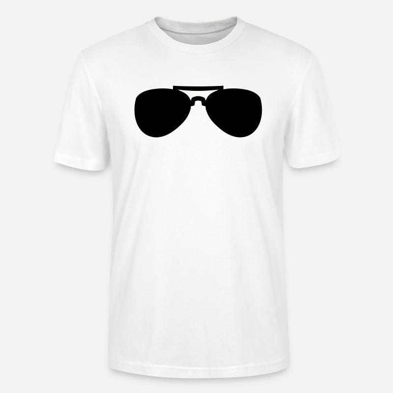 Sonnenbrille - Stanley/Stella Unisex Bio-T-Shirt CRAFTER - Weiß