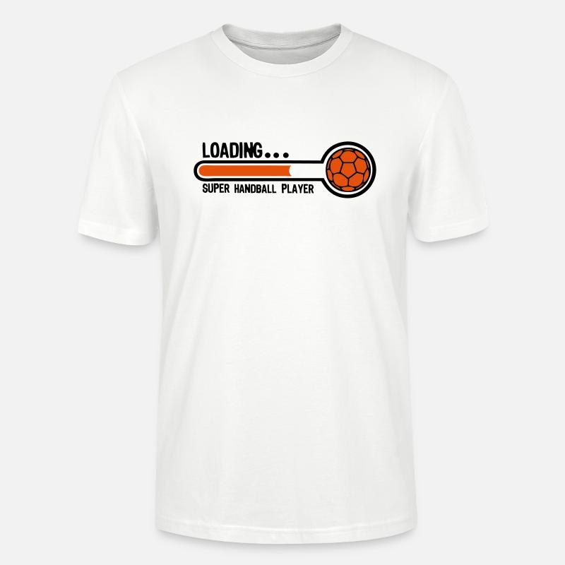 handball loading super player1 - T-shirt bio CRAFTER Stanley Stella Unisexe - blanc