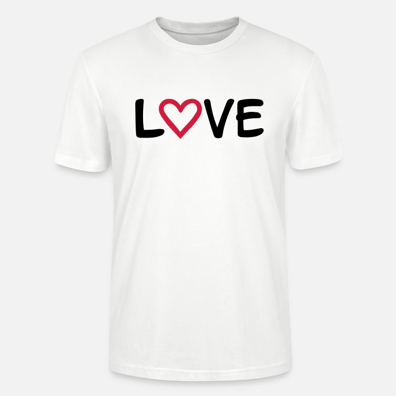 Love - Stanley/Stella Unisex Bio-T-Shirt CRAFTER - Weiß