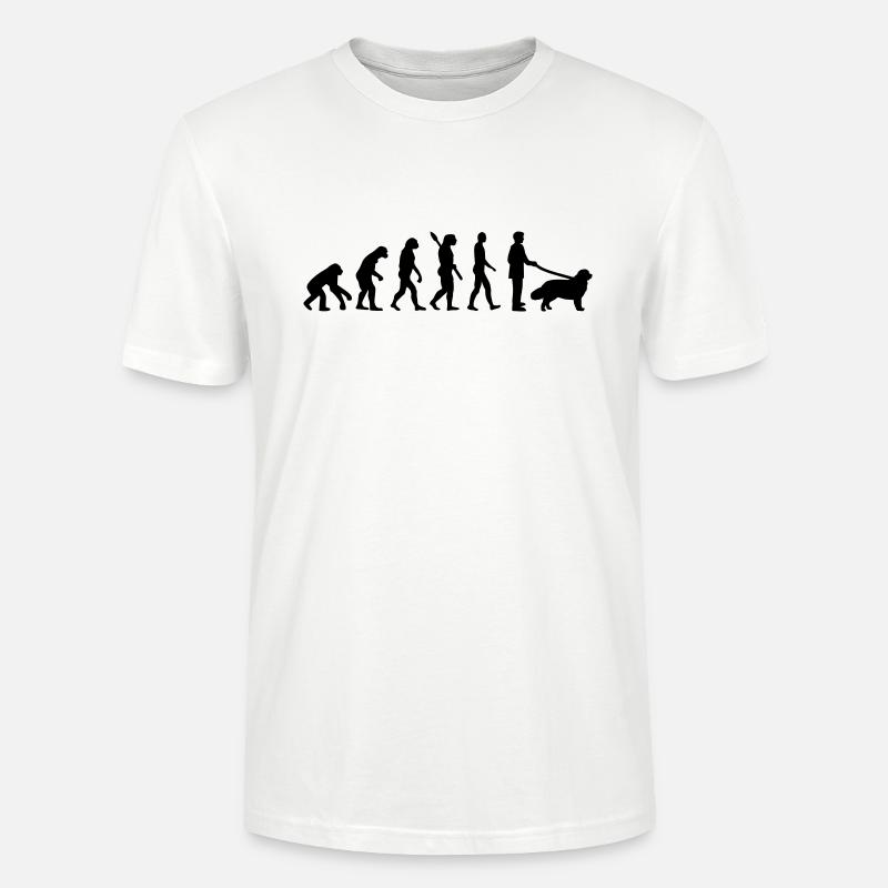 Evolution Newfoundland - T-shirt bio CRAFTER Stanley Stella Unisexe - blanc