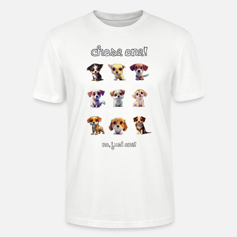 Chose one 2 - Stanley/Stella Unisex Bio-T-Shirt CRAFTER - Weiß