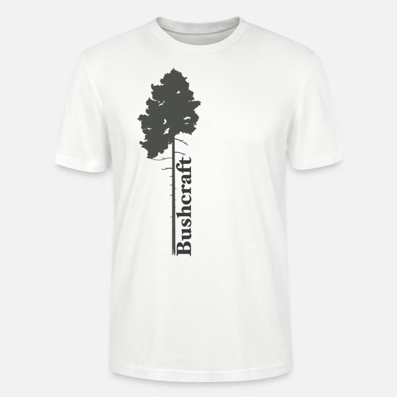 Bushcraft - Stanley/Stella Unisex Bio-T-Shirt CRAFTER - Weiß