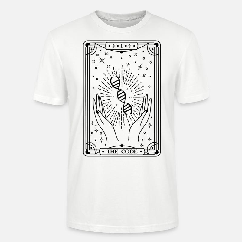 The Code (schwarz) - Stanley/Stella Unisex Bio-T-Shirt CRAFTER - Weiß