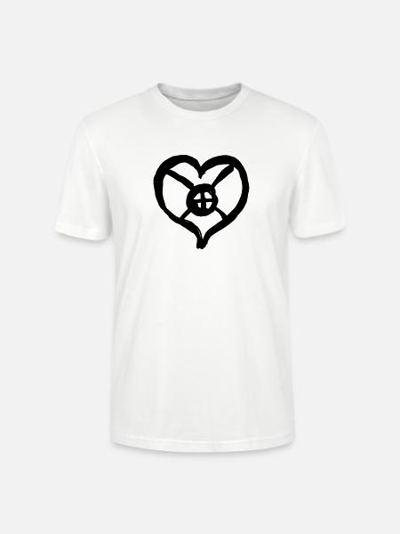 Egypt Ancient Symbol of Hope - Stanley/Stella CRAFTER Unisex Organic T-Shirt - white