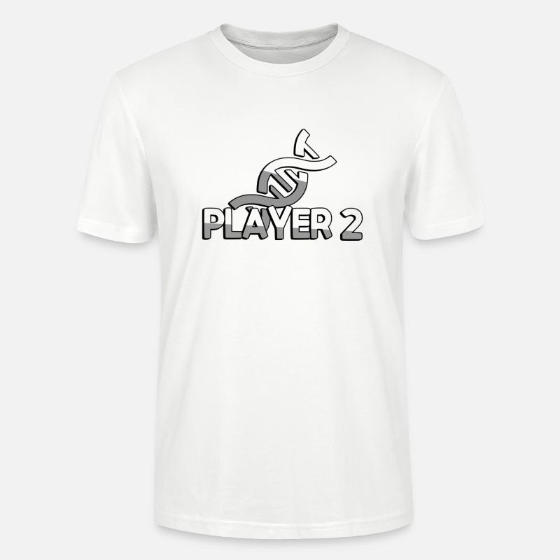 PLAYER 2 + DNA - Gaming - Stanley/Stella Unisex Bio-T-Shirt CRAFTER - Weiß