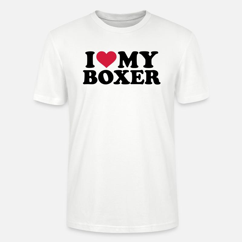Boxer - Stanley/Stella Unisex Bio-T-Shirt CRAFTER - Weiß