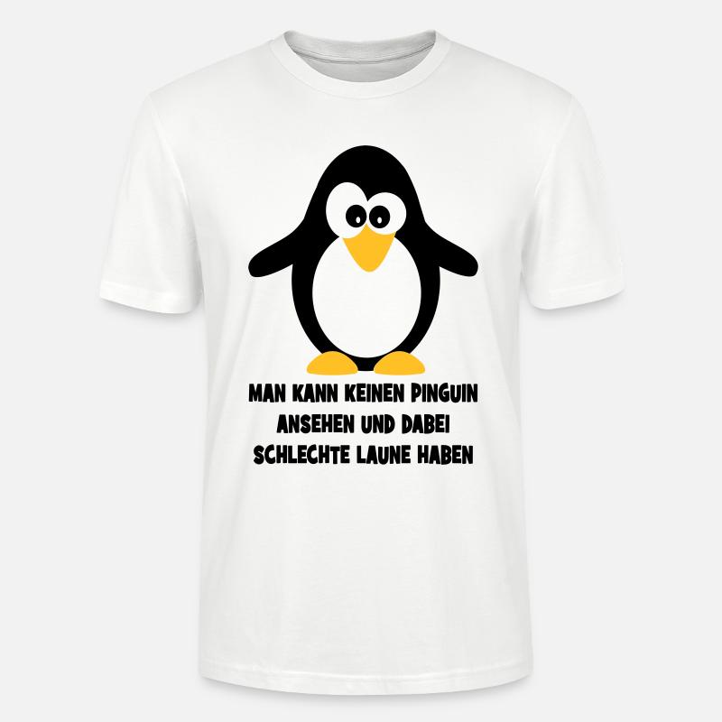 Pinguin - Stanley/Stella Unisex Bio-T-Shirt CRAFTER - Weiß