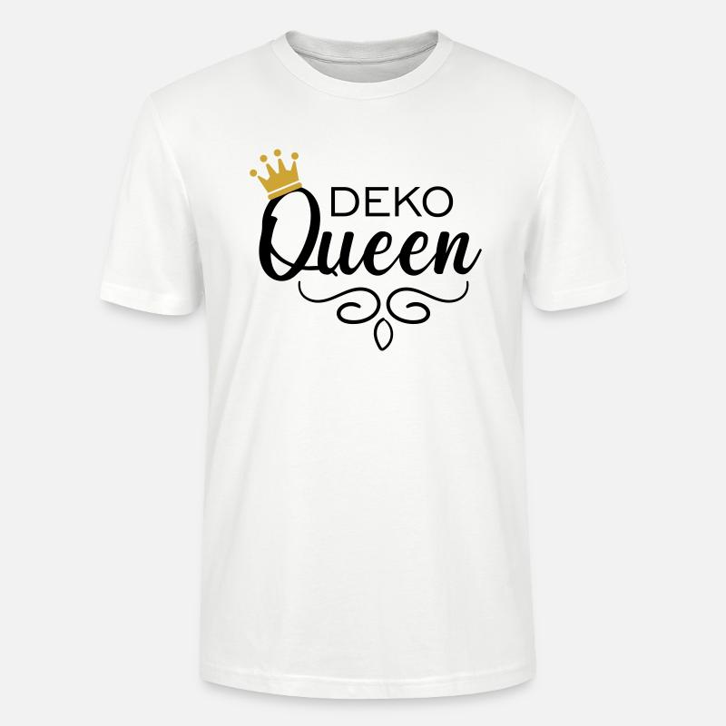 Deko Queen - Stanley/Stella Unisex Bio-T-Shirt CRAFTER - Weiß