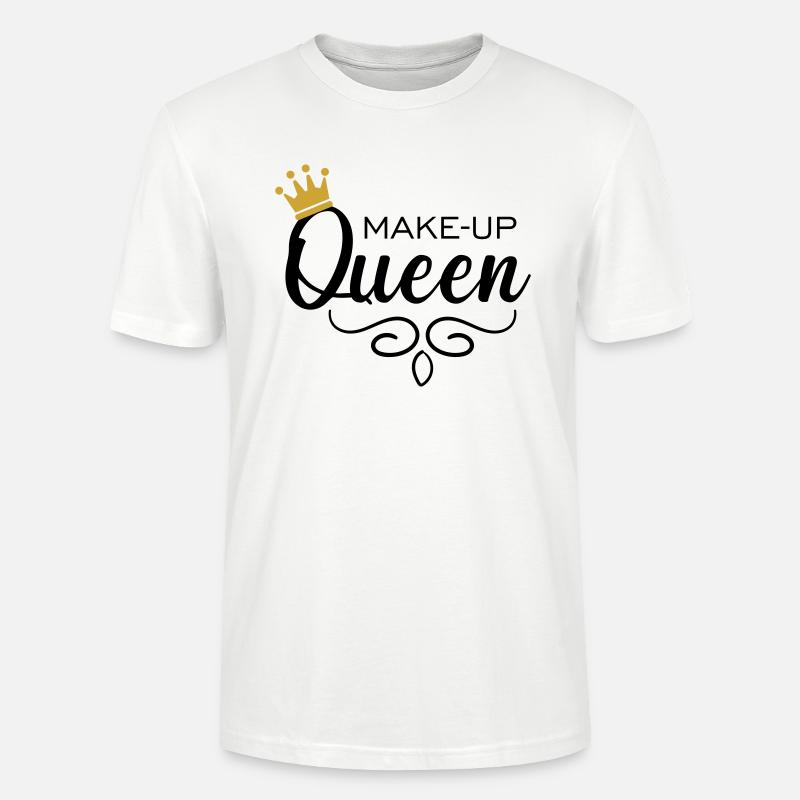 Make-up Queen - Stanley/Stella Unisex Bio-T-Shirt CRAFTER - Weiß