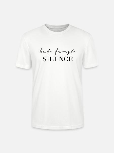 First Silence - Stanley/Stella Unisex Bio-T-Shirt CRAFTER - Weiß