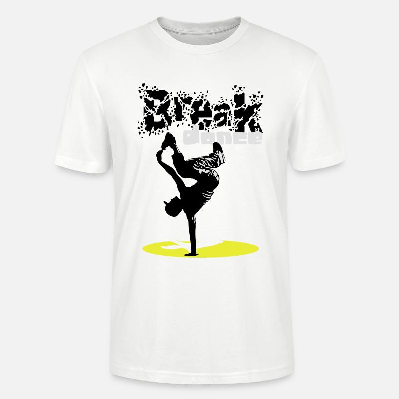 Breakdance flex - Stanley/Stella Unisex Bio-T-Shirt CRAFTER - Weiß