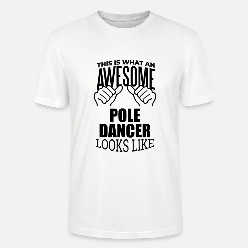 Danseuse de pole dance - T-shirt bio CRAFTER Stanley Stella Unisexe - blanc
