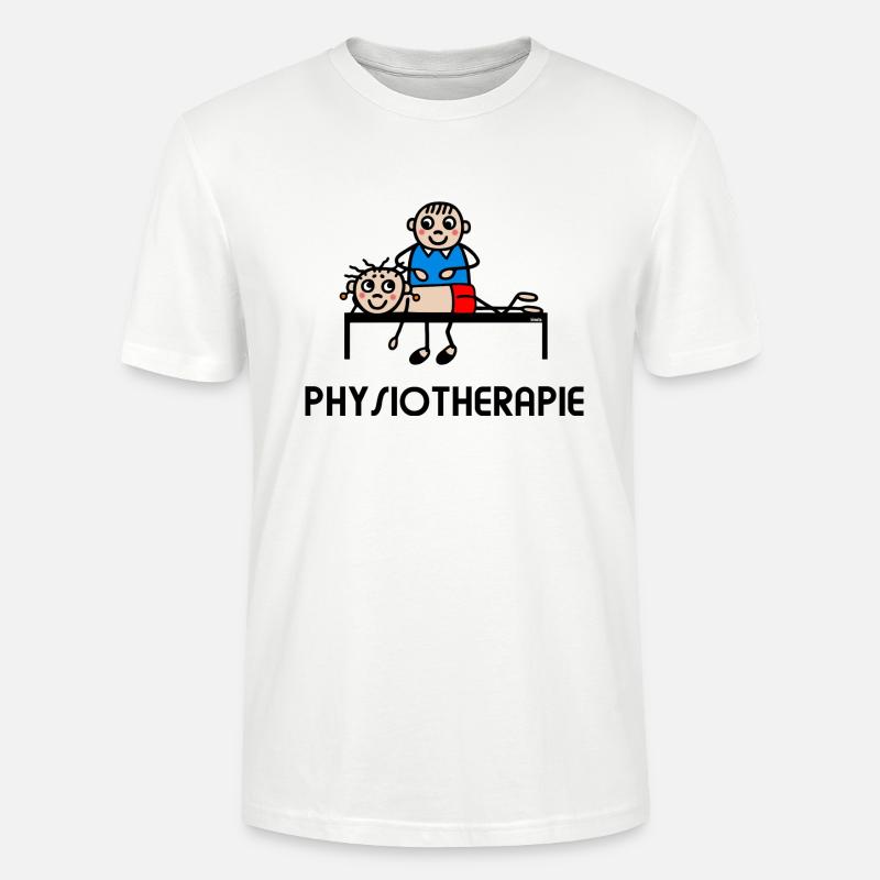Physiotherapeut Physio - Stanley/Stella Unisex Bio-T-Shirt CRAFTER - Weiß