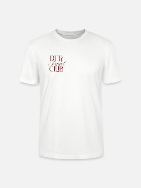 Der Padel Club - Stanley/Stella Unisex Bio-T-Shirt CRAFTER - Weiß