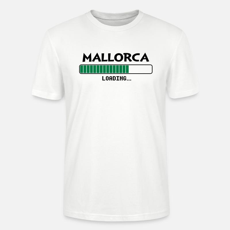Mallorca loading Ladebalken - Stanley/Stella Unisex Bio-T-Shirt CRAFTER - Weiß