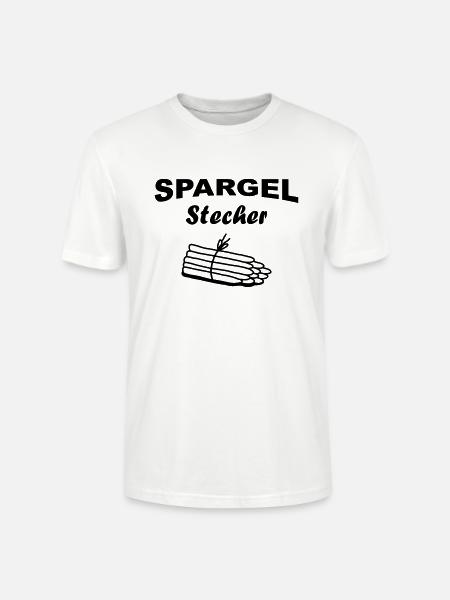 Spargelstecher - Spargel - Stanley/Stella Unisex Bio-T-Shirt CRAFTER - Weiß