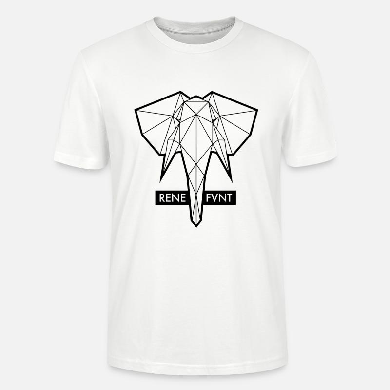 RENEFVNT \\ BLANC \\ Transparent - T-shirt bio CRAFTER Stanley Stella Unisexe - blanc