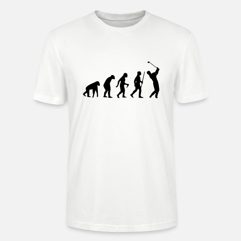 GOLF EVOLUTION - Stanley/Stella Unisex Bio-T-Shirt CRAFTER - Weiß