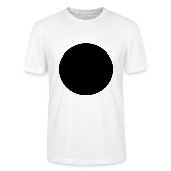 Black Dot - Stanley/Stella Unisex Bio-T-Shirt CRAFTER - Weiß - Vorne - Alina (178cm) & Michal (187cm)