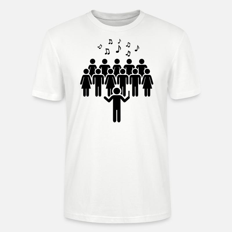 Chor - Stanley/Stella Unisex Bio-T-Shirt CRAFTER - Weiß
