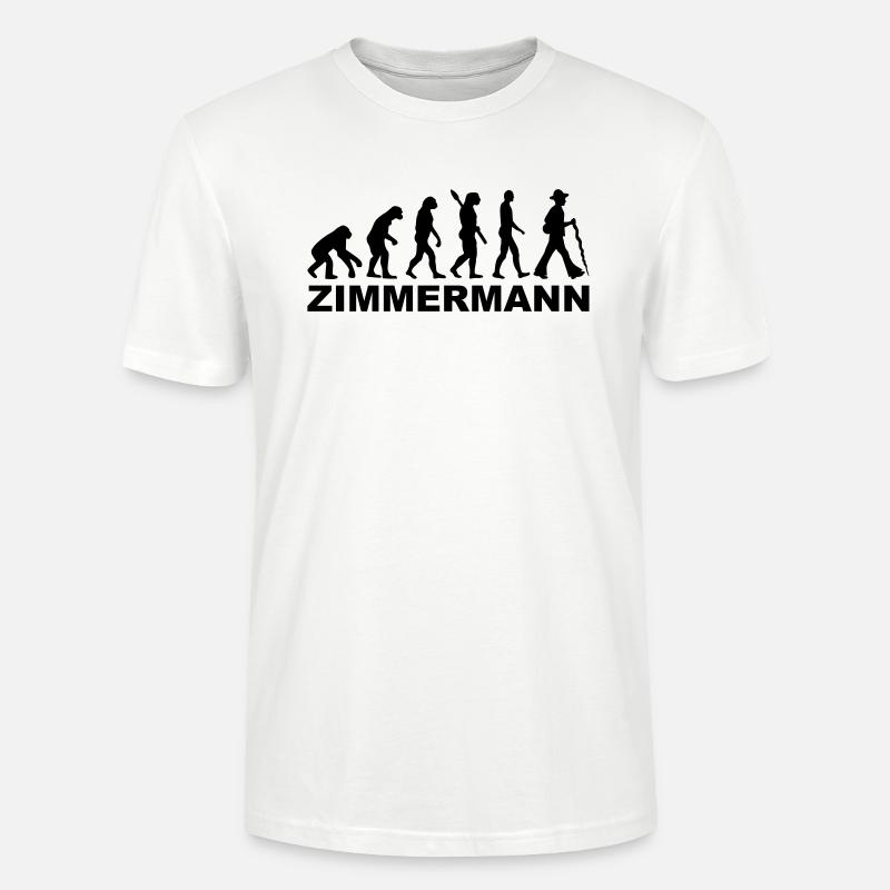 Zimmermann - Stanley/Stella Unisex Bio-T-Shirt CRAFTER - Weiß